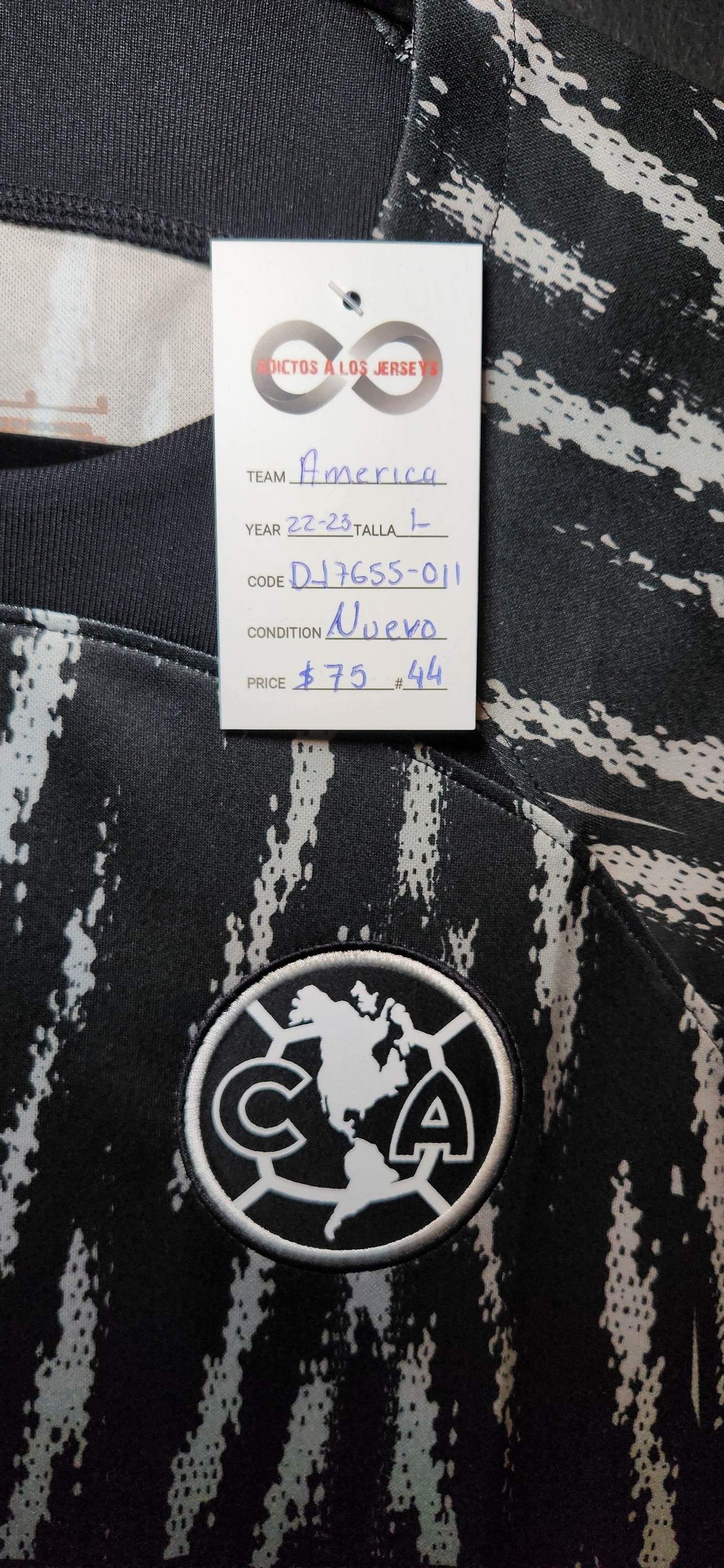 2022-23 Club America GK Jersey / Large / New