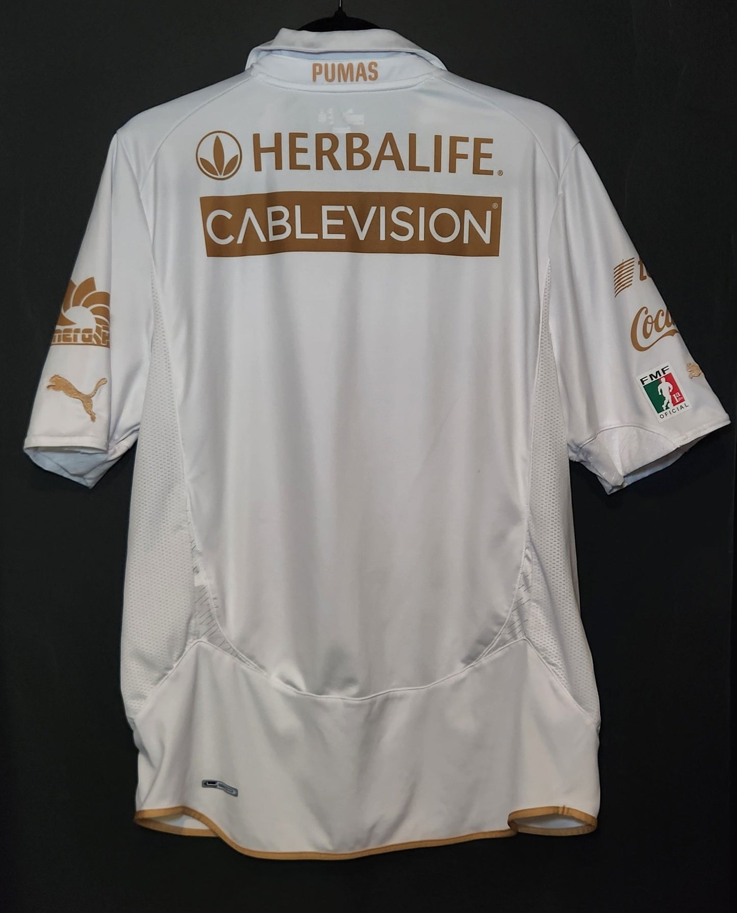 2010-11 Club Universidad Nacional Home Jersey / Large / Good