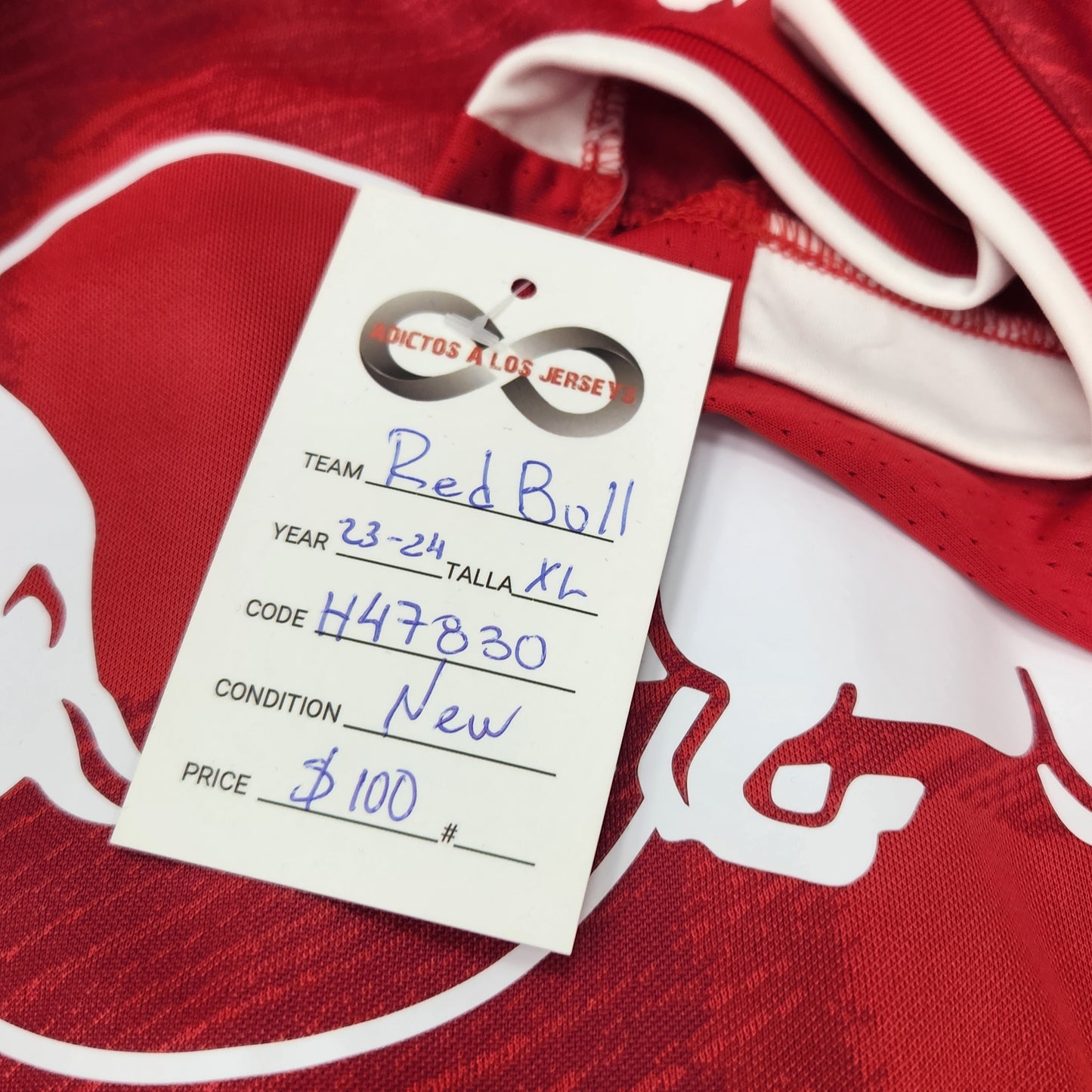 2023-24 New York Red Bulls Player Version Away Jersey / X-Large / New