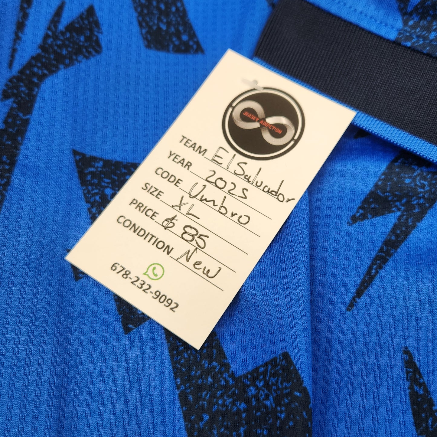 2025 El Salvador Home Jersey / X-Large / New