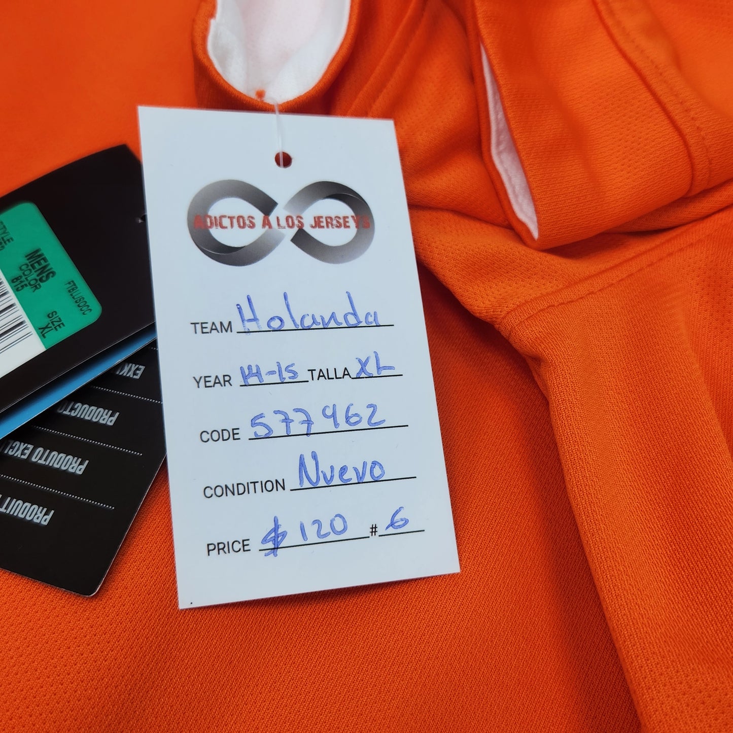 2014-15 Netherlands Home Jersey / X-Large / New
