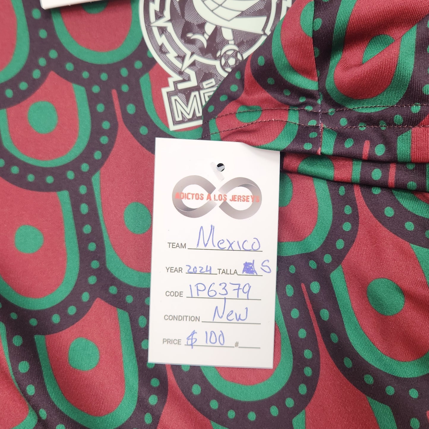 2024 Mexico Home Jersey / Small / New
