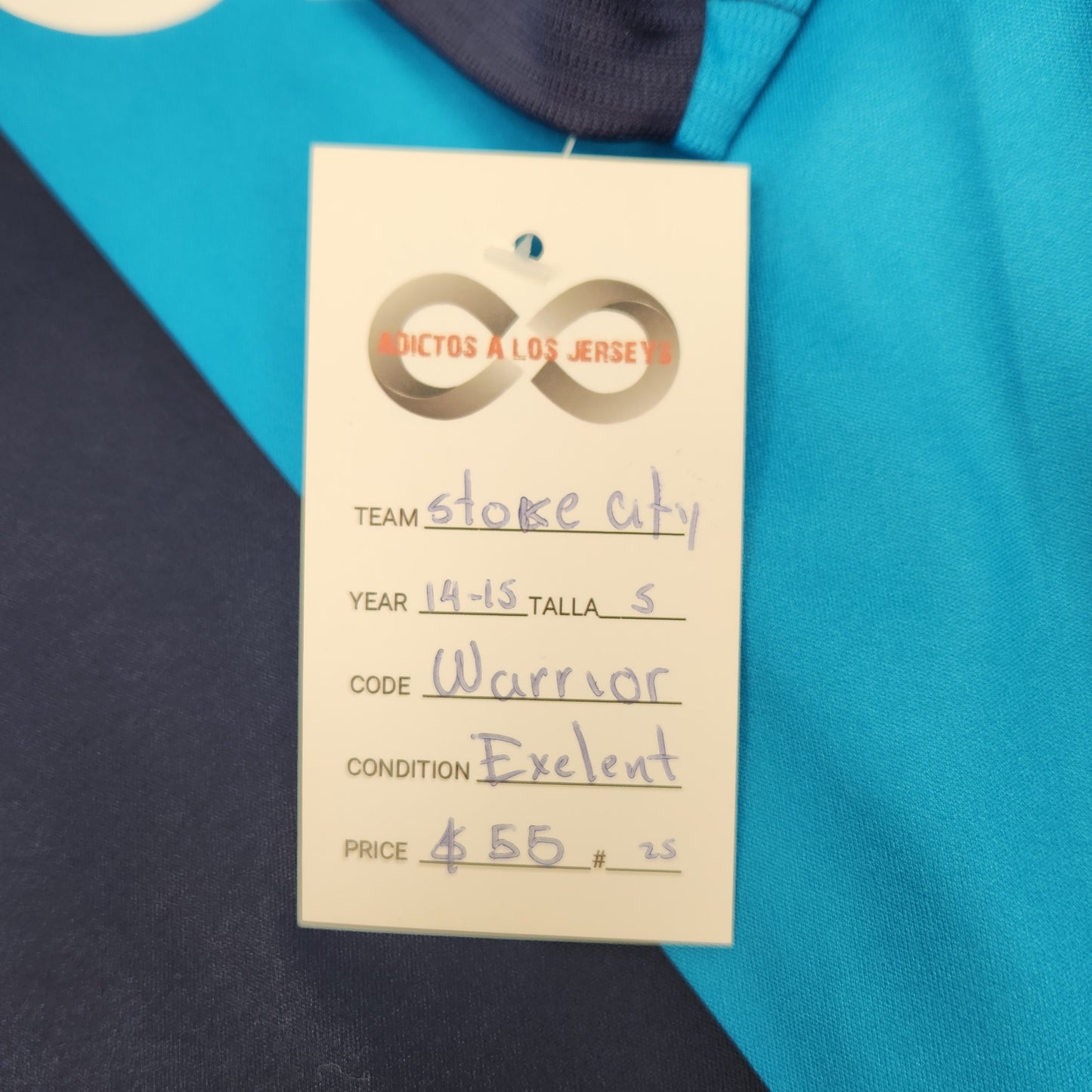 2014-15 Stoke City Away Jersey / Small / Excellent