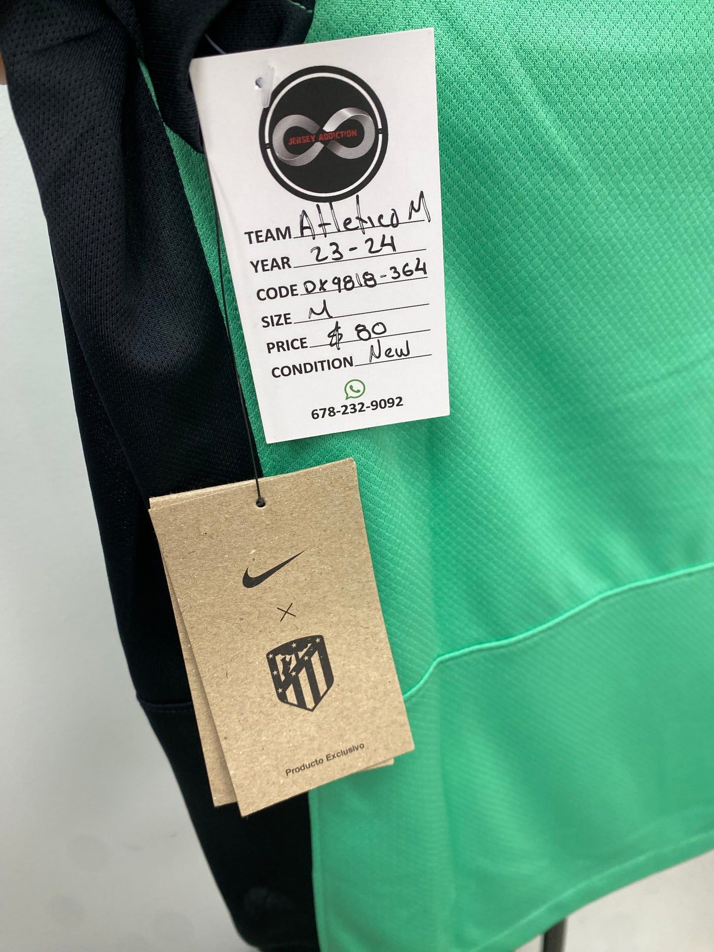2023-24 Atlético Madrid Third Jersey / Medium / New