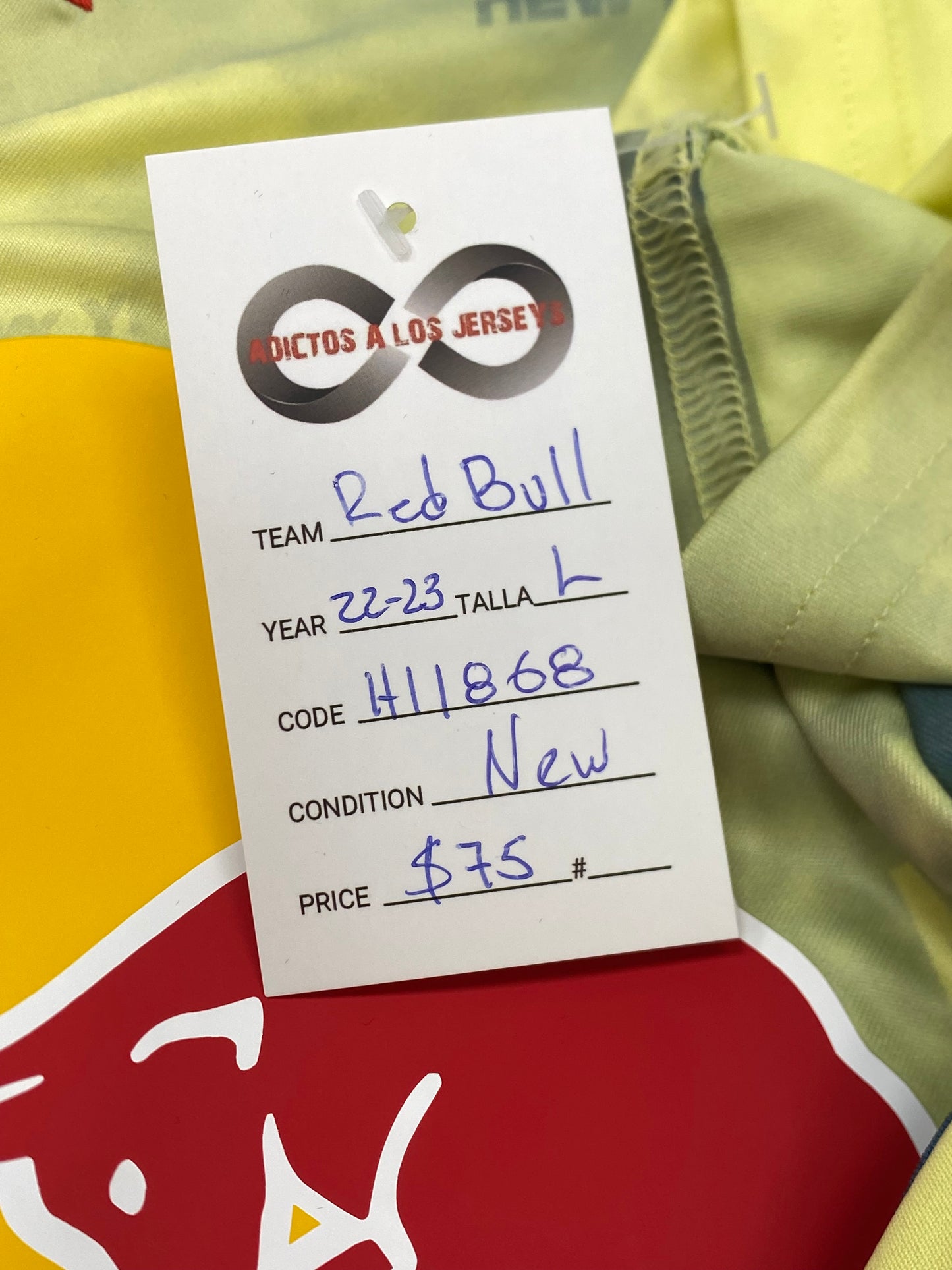 2022-23 New York Red Bulls Home Jersey / Large / New