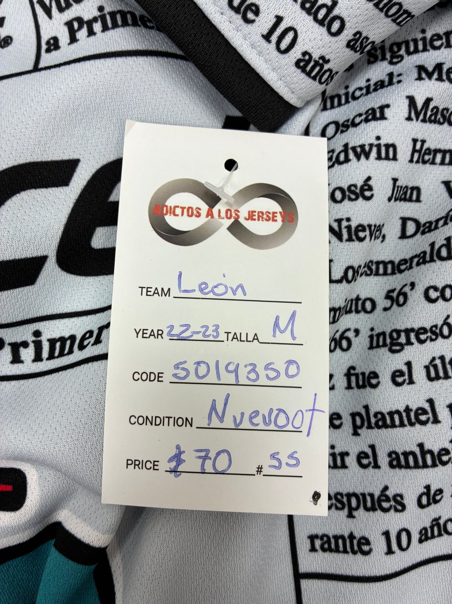 2022-23 Club León Away Jersey / Medium / New