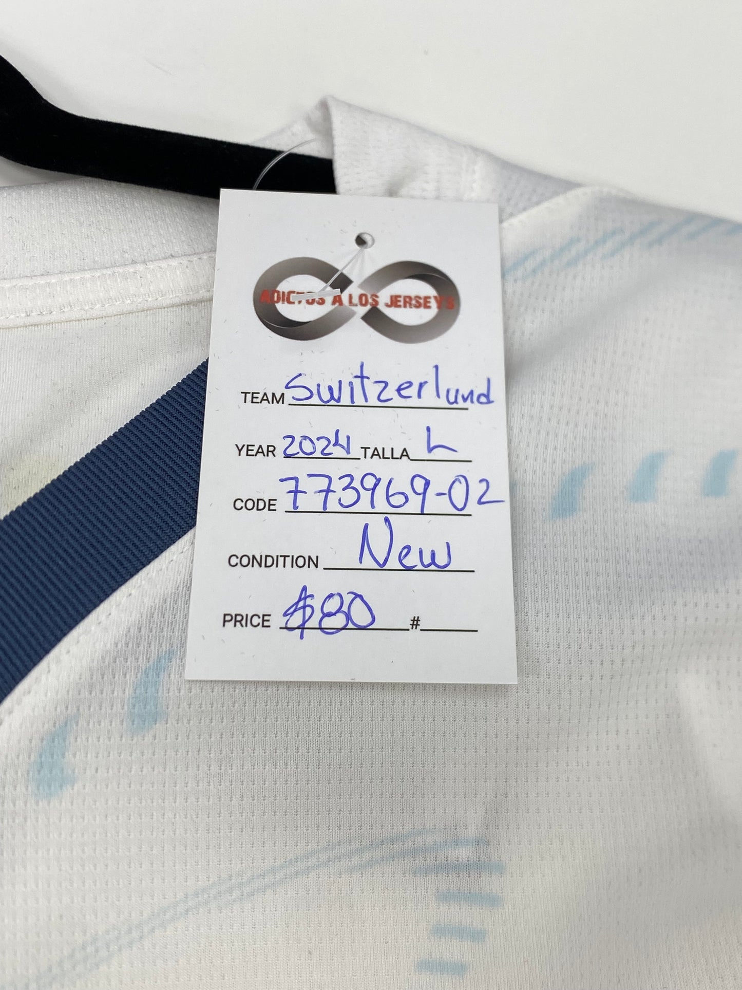 2024 Switzerland Away Jersey / Large / New