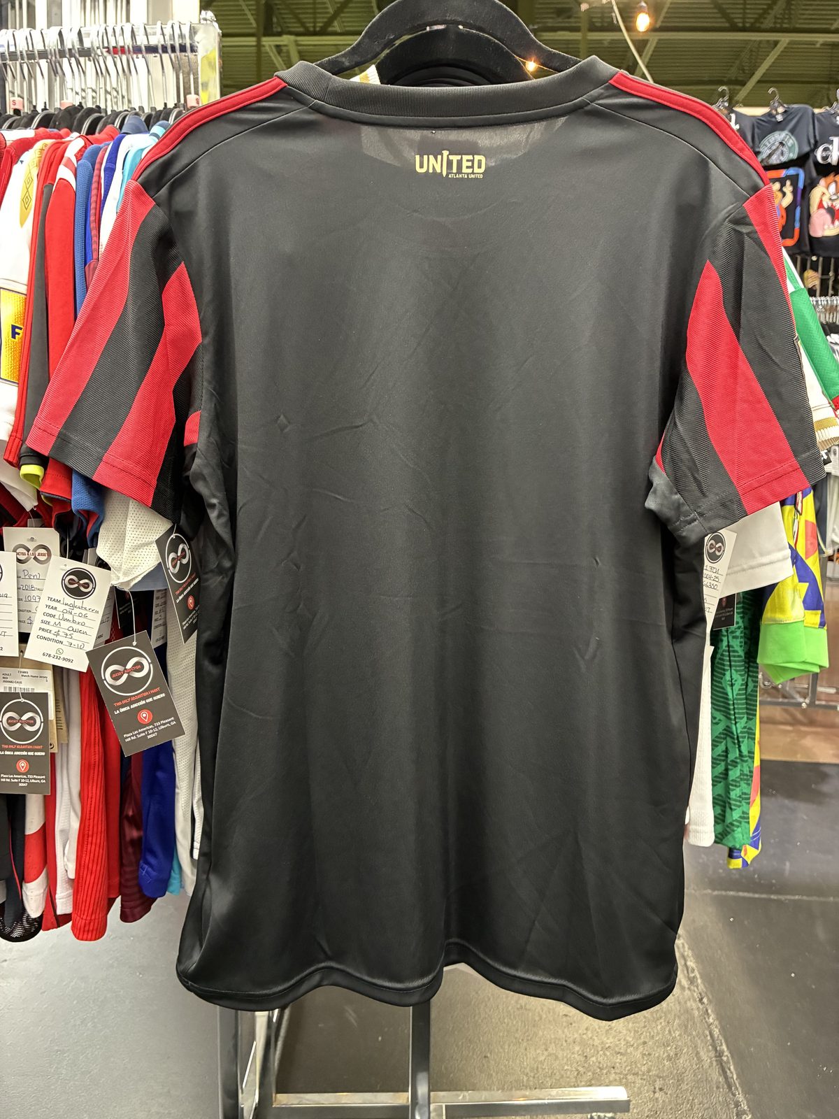 Atlanta United FC 2018-19 Home Jersey tag