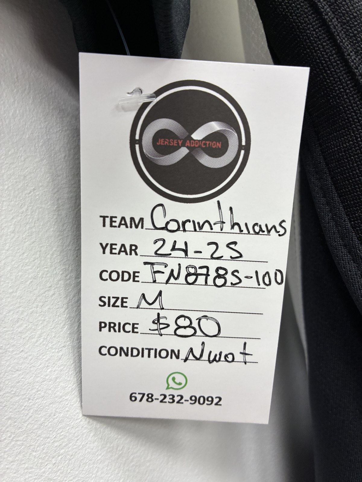 2024-25 Corinthians Home Jersey