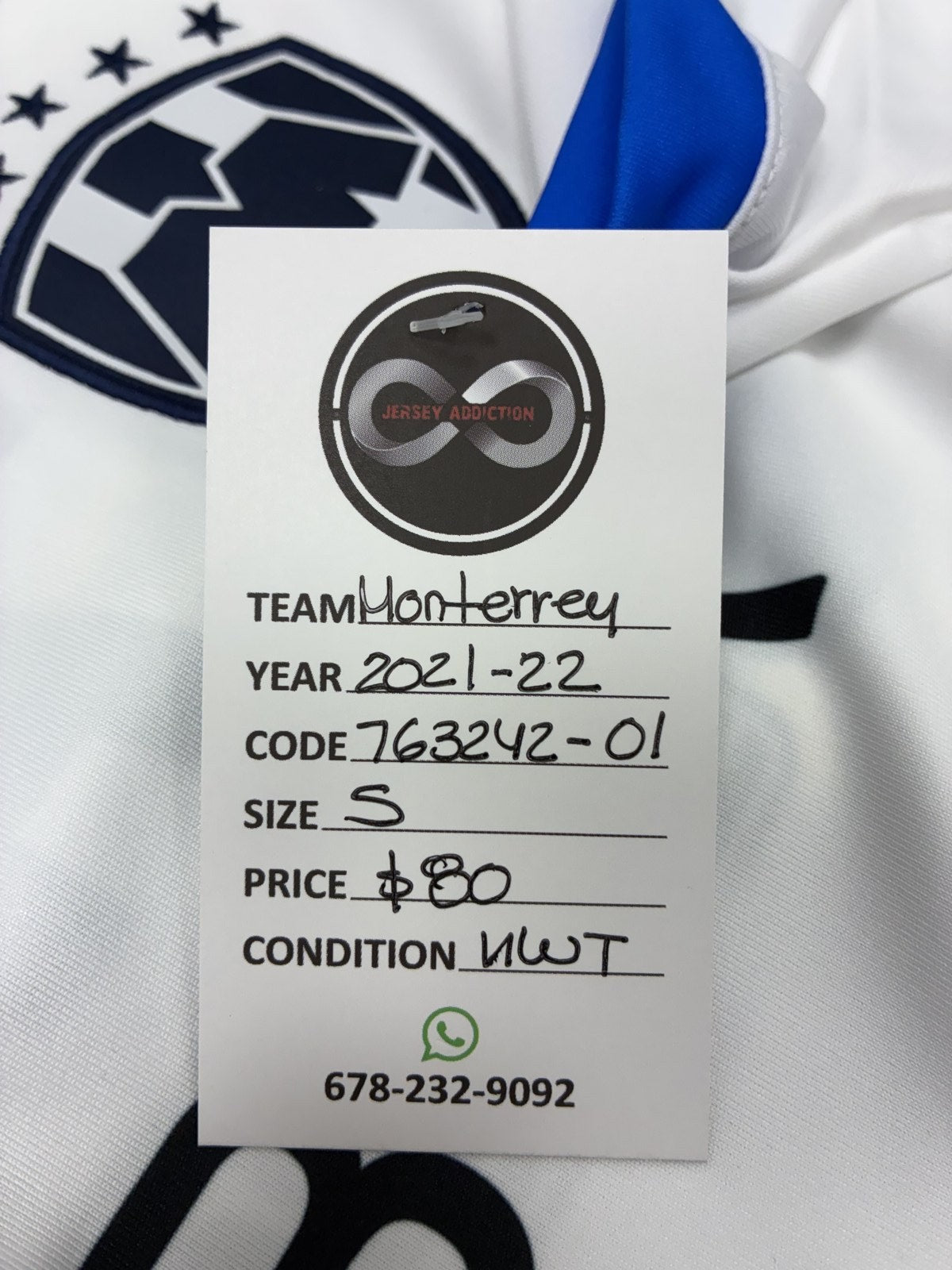 2021-22 Monterrey Away Jersey