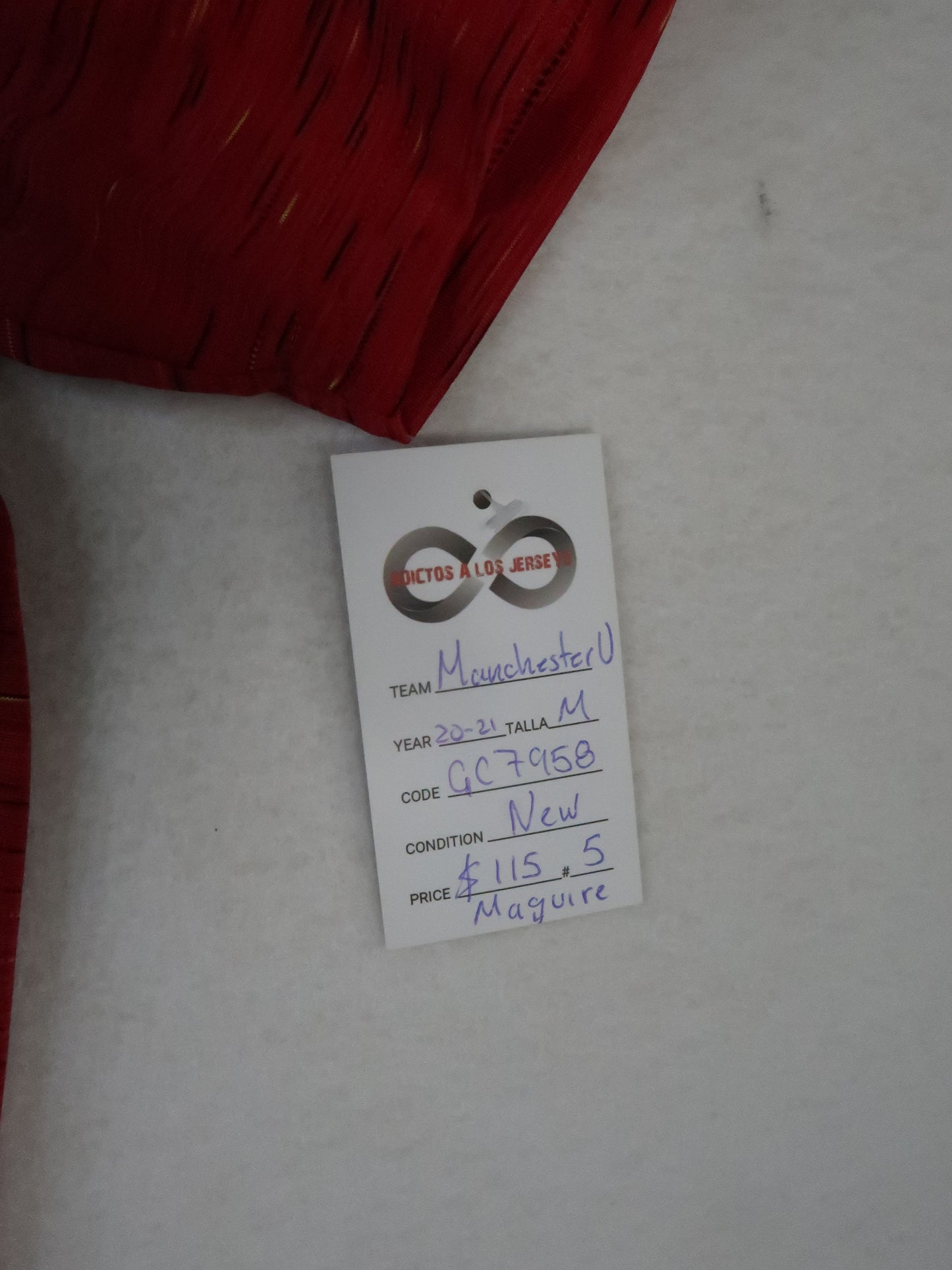 Jersey tag