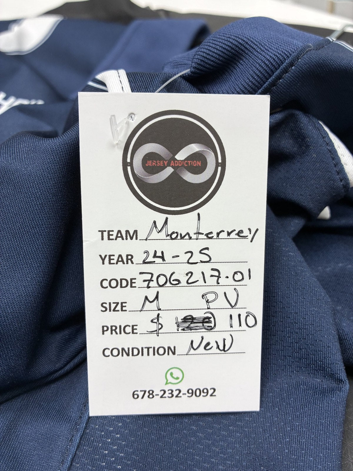 2024-25 Monterrey Player Version Home Jersey