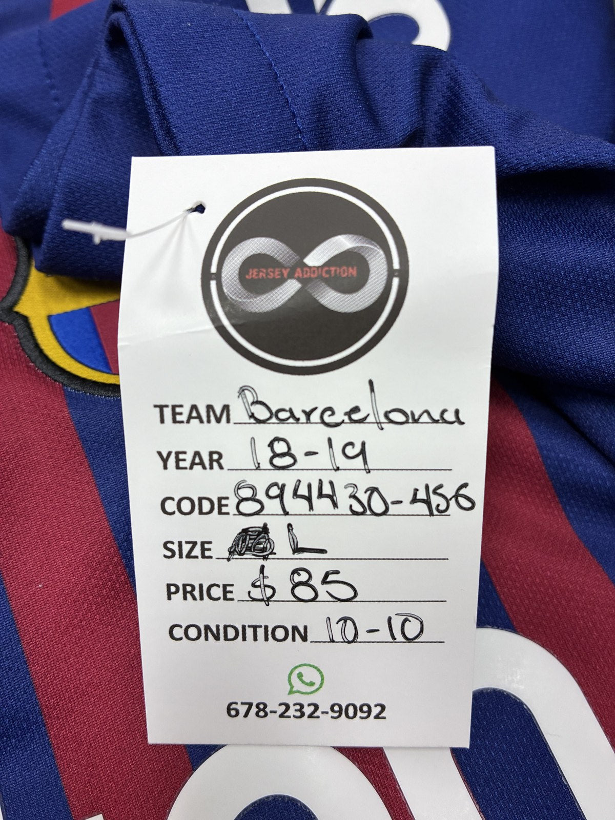 2018-19 FC Barcelona Home Jersey