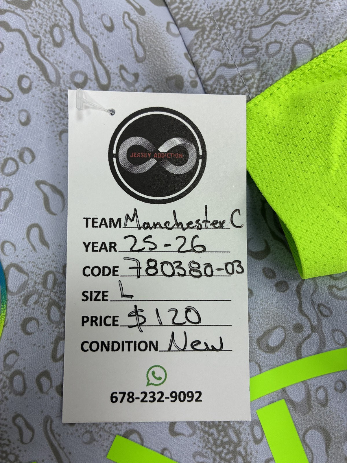 2025-26 Manchester City Third Jersey