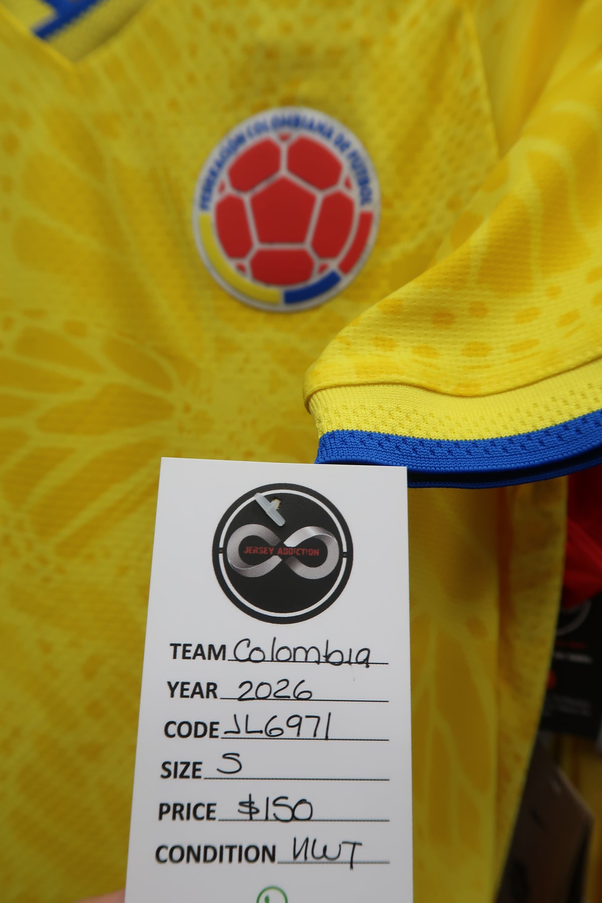 2026 Colombia Home Jersey