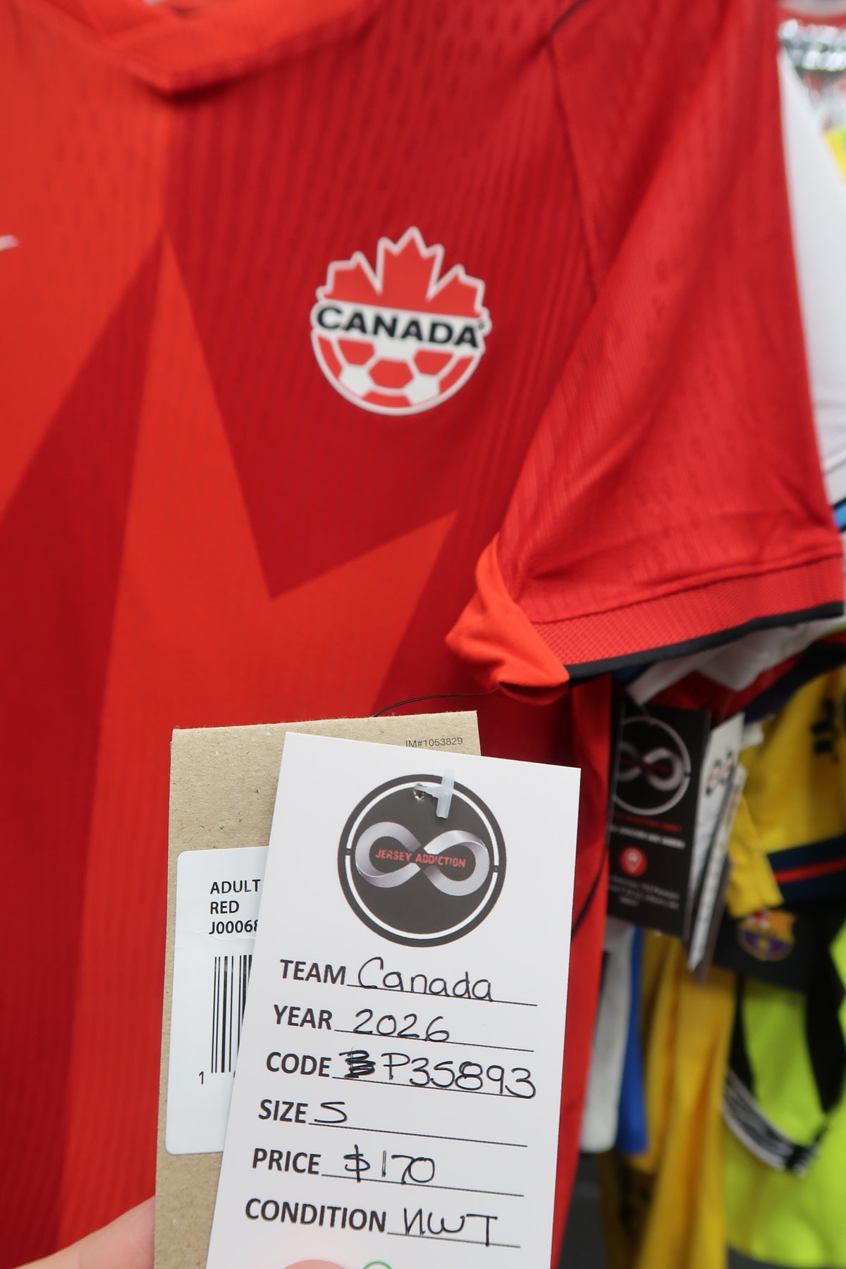2026 Canada Home Jersey