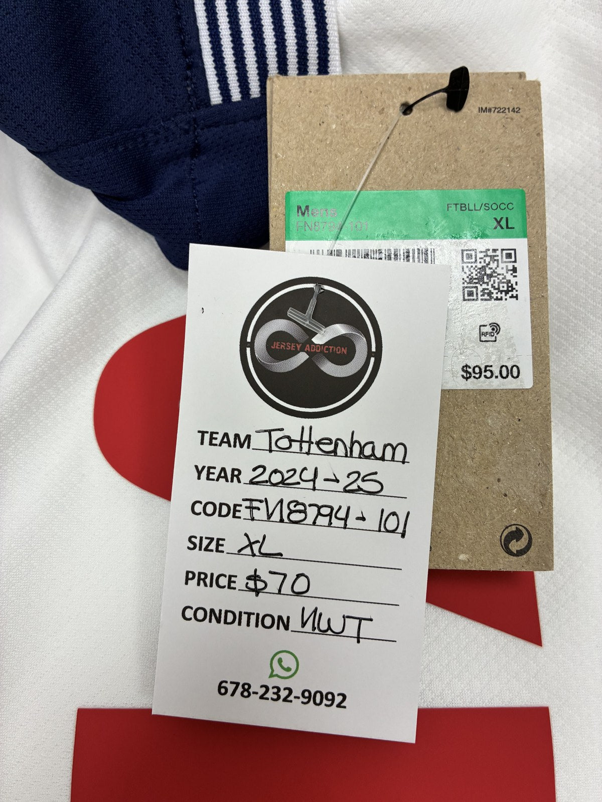 2024-25 Tottenham Hotspur Home Jersey