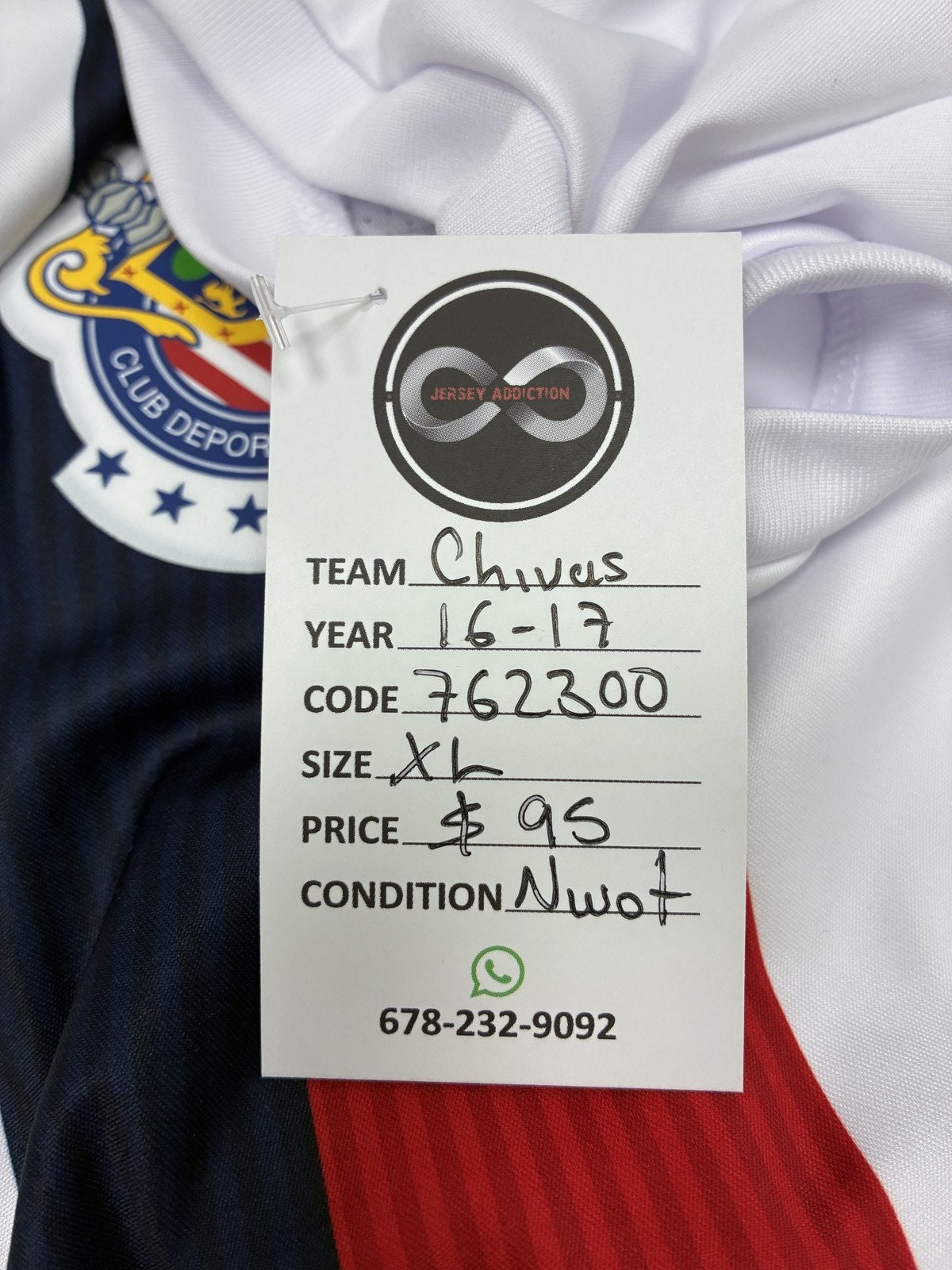 2016-17 Chivas de Guadalajara Away Jersey