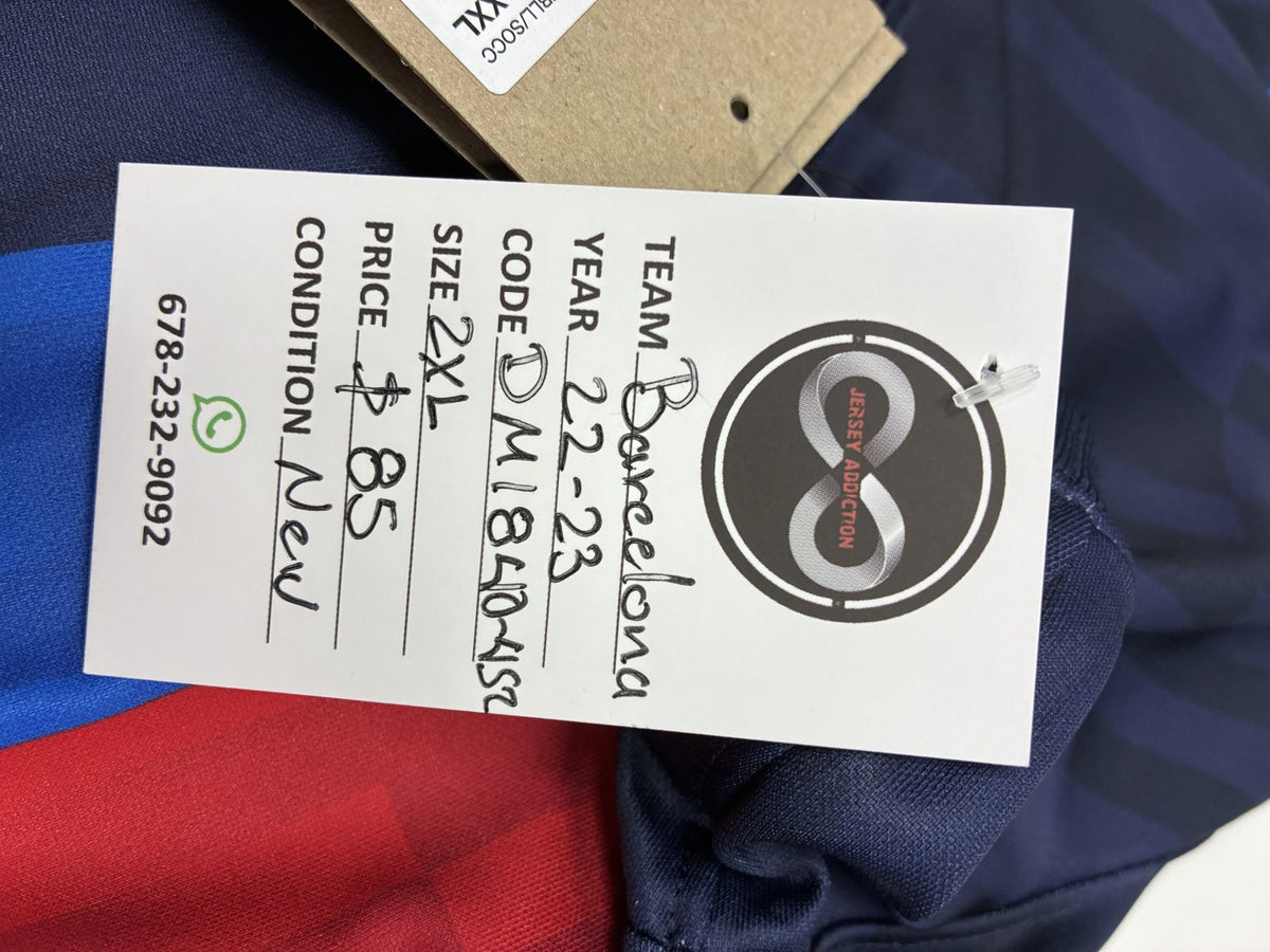 2022-23 Barcelona Home Jersey XX-Large