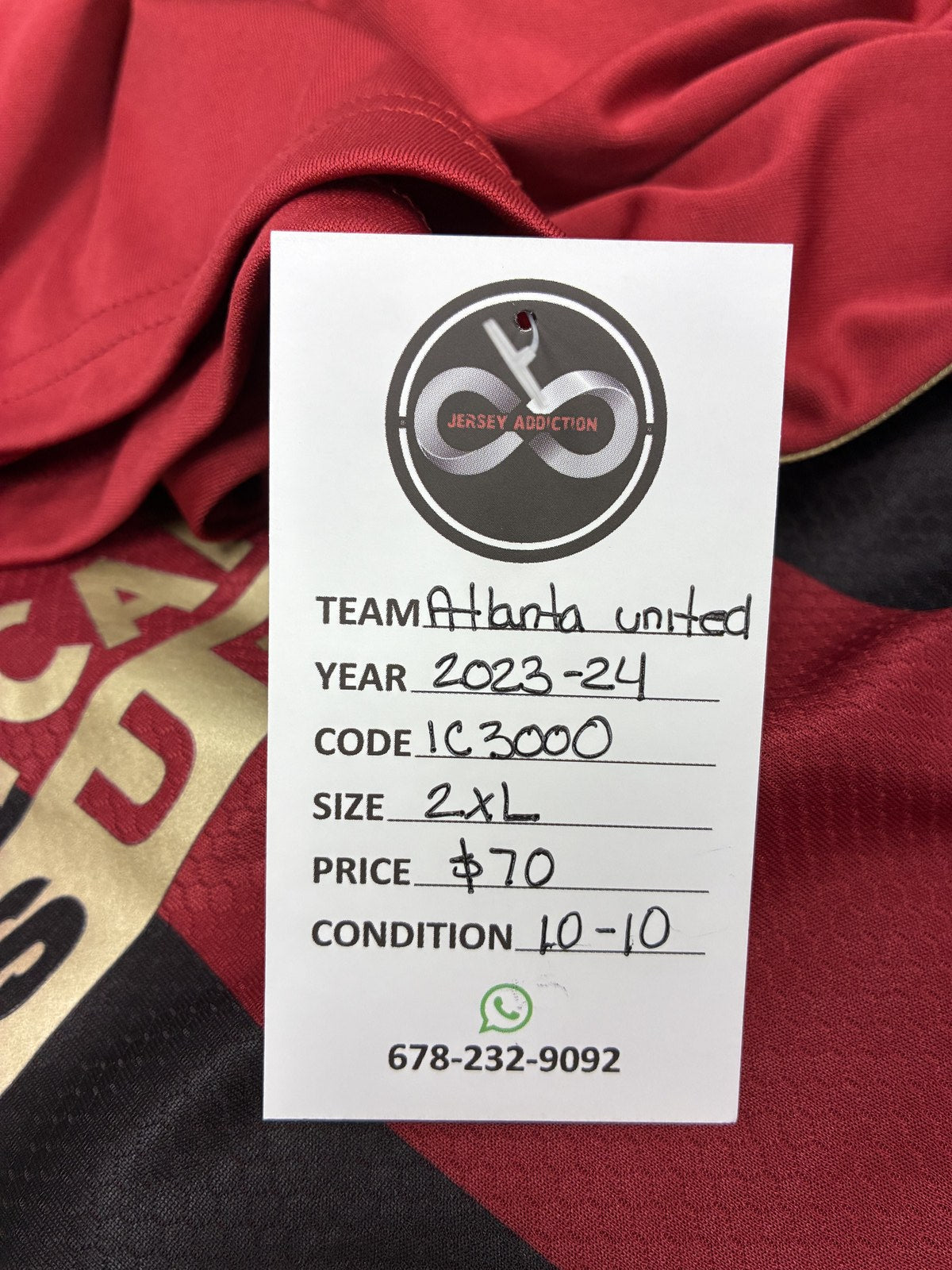 2023-24 Atlanta United Home Jersey