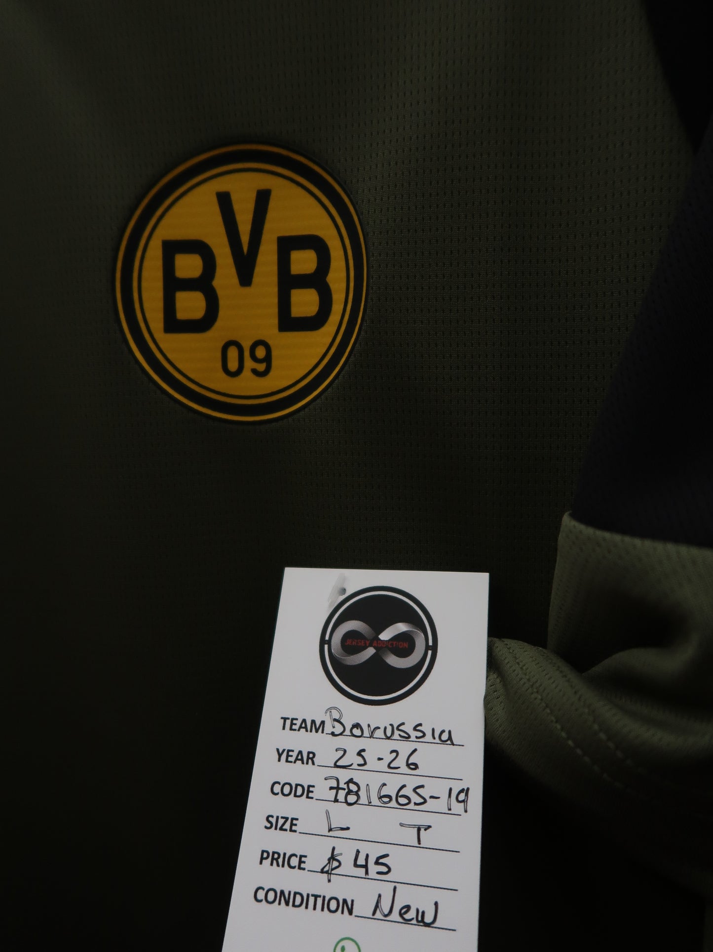 2025-26 Borussia Dortmund Special Edition Jersey / Large / New