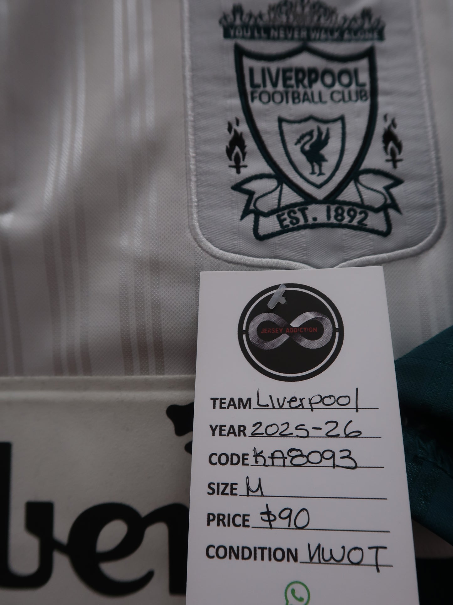 1995-96 Liverpool Away Jersey
