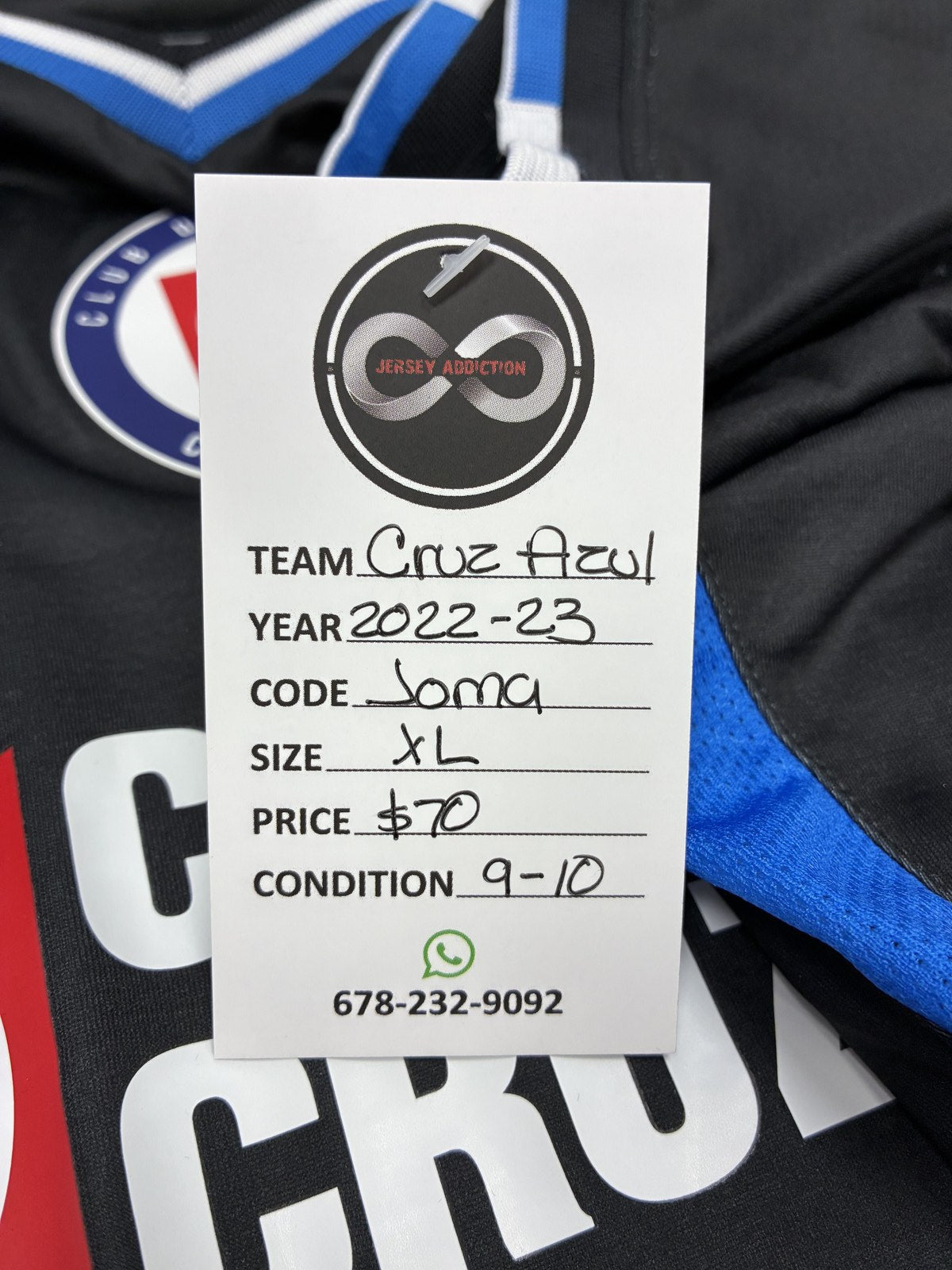 2022-23 Cruz Azul Third Jersey