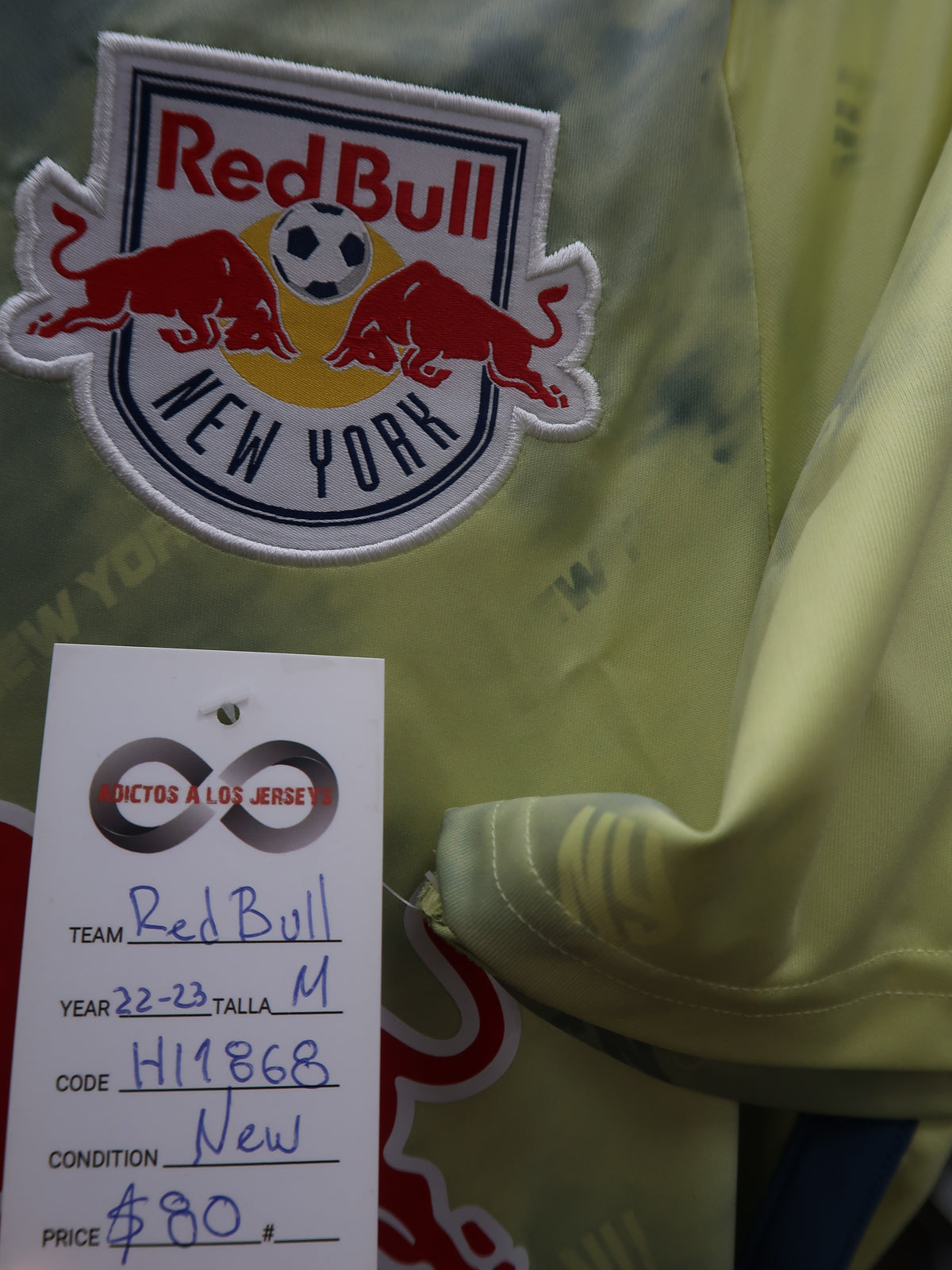 2022-23 New York Red Bulls Daniel Patrick Special Edition Jersey M New