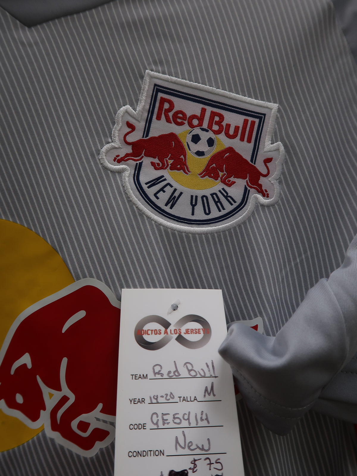 2019-20 New York Red Bulls Away Jersey M New
