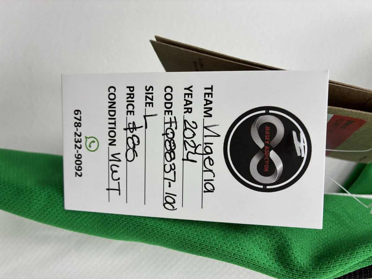 2024 Nigeria Home Jersey Large