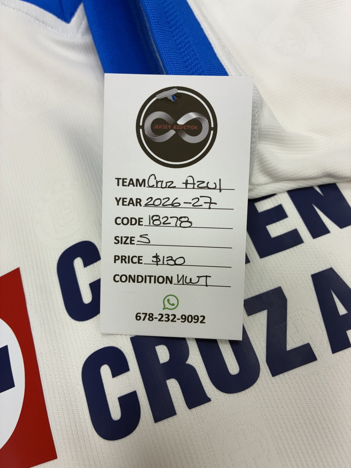2026-27 Cruz Azul Away Jersey