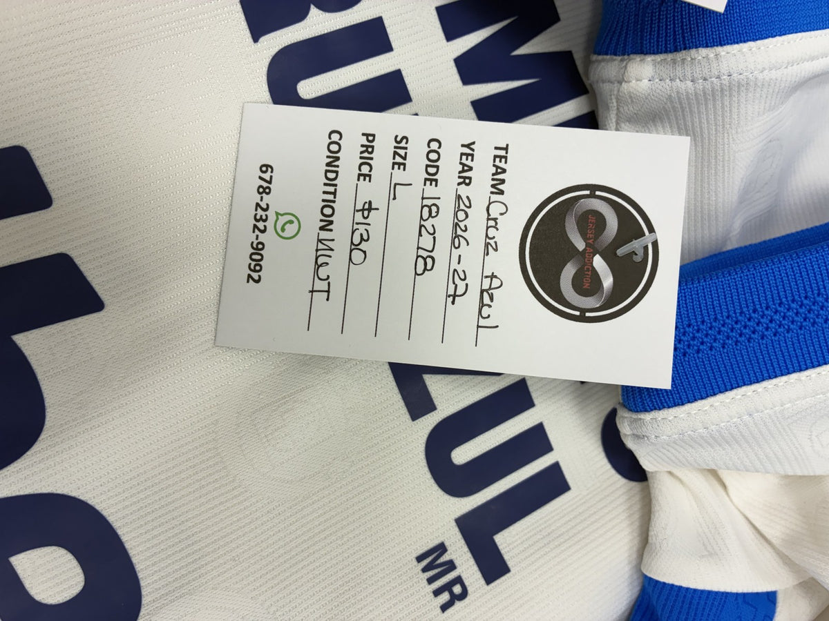 2026-27 Cruz Azul Away Jersey Large