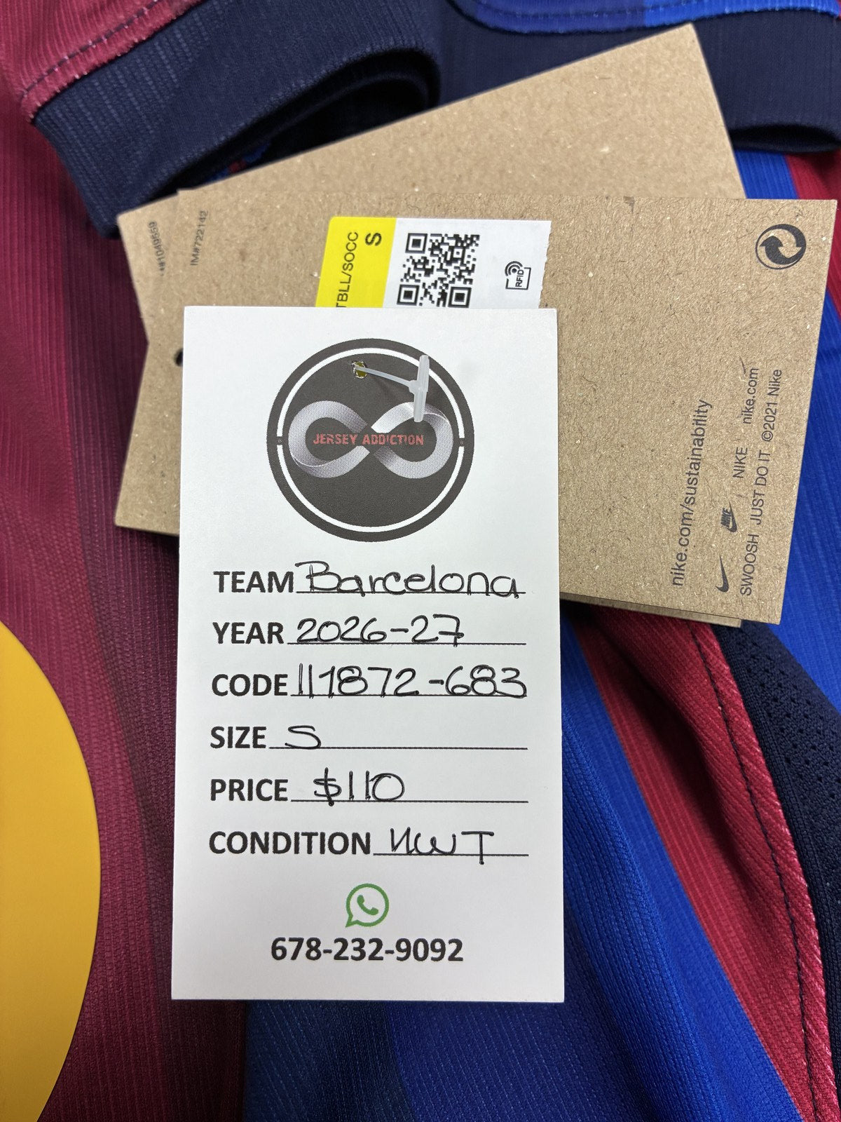2026-27 FC Barcelona Home Jersey