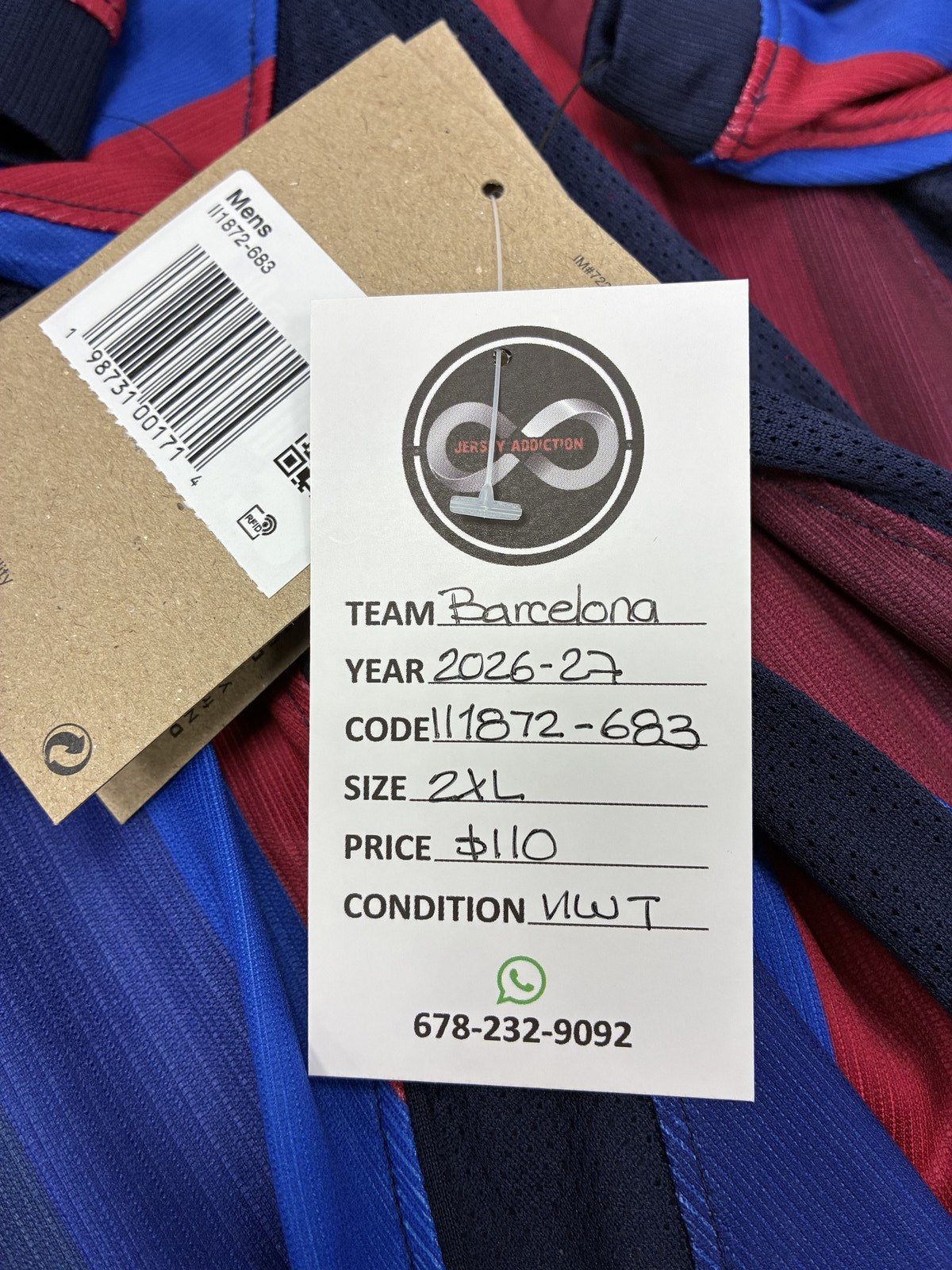 2026-27 FC Barcelona Home Jersey