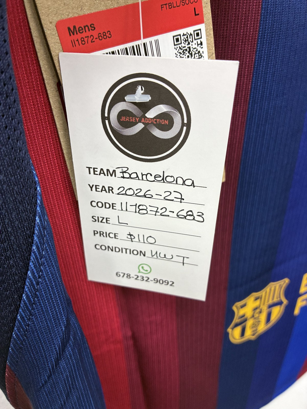 2026-27 FC Barcelona Home Jersey