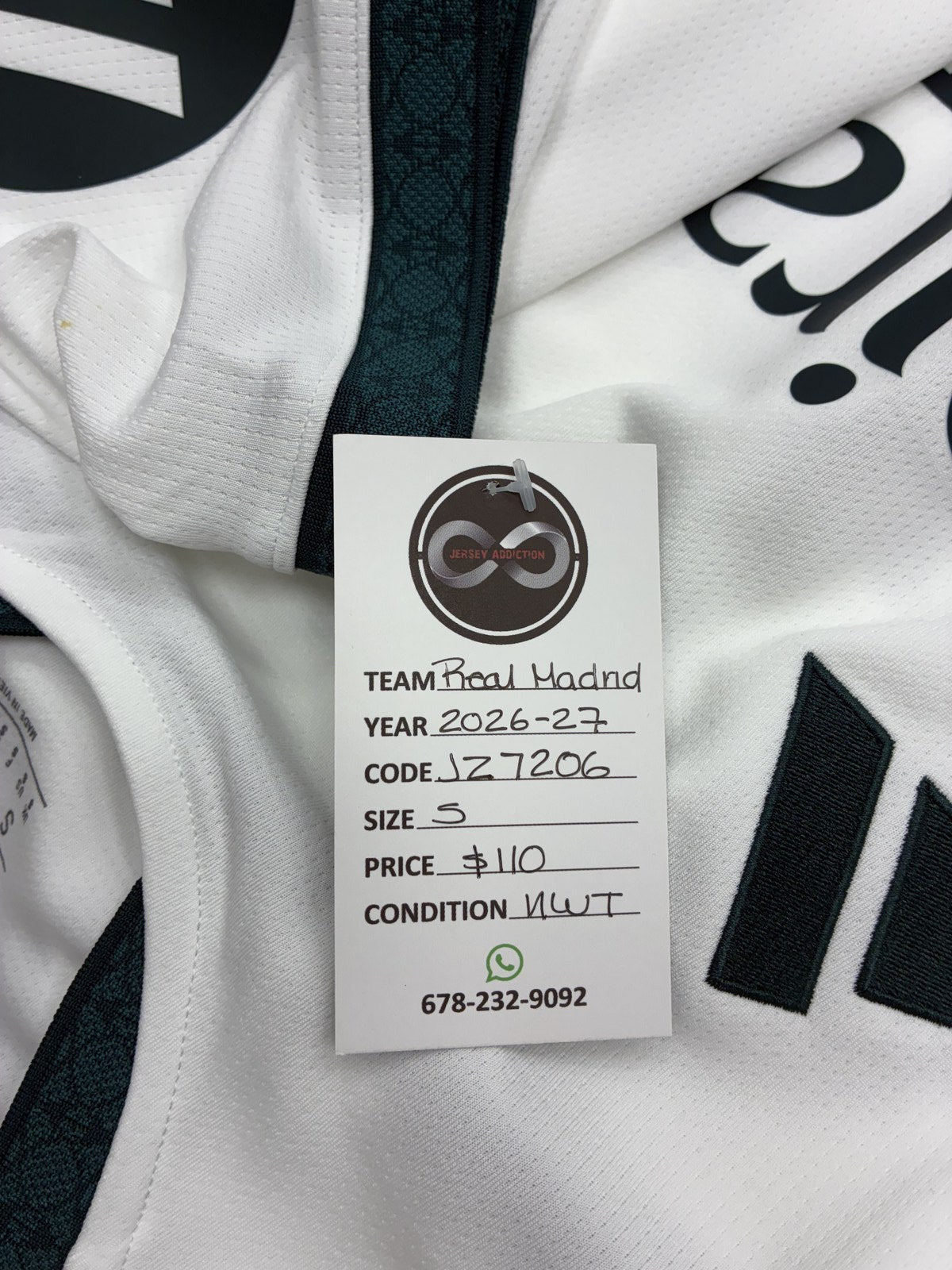 2026-27 Real Madrid Home Jersey