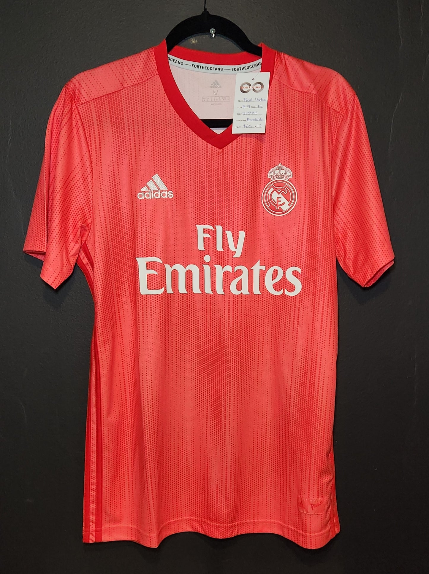 2018-19 Real Madrid Third Jersey / Medium / Excellent