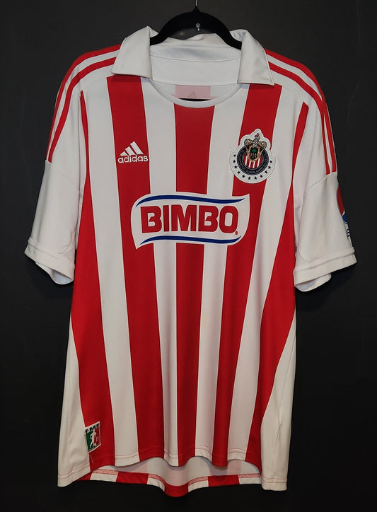 12-13 C.D. Guadalajara Home Jersey / Large/ Good