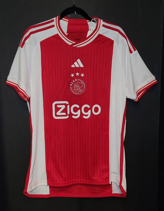 2023-24 AFC Ajax Home Jersey / Large / New