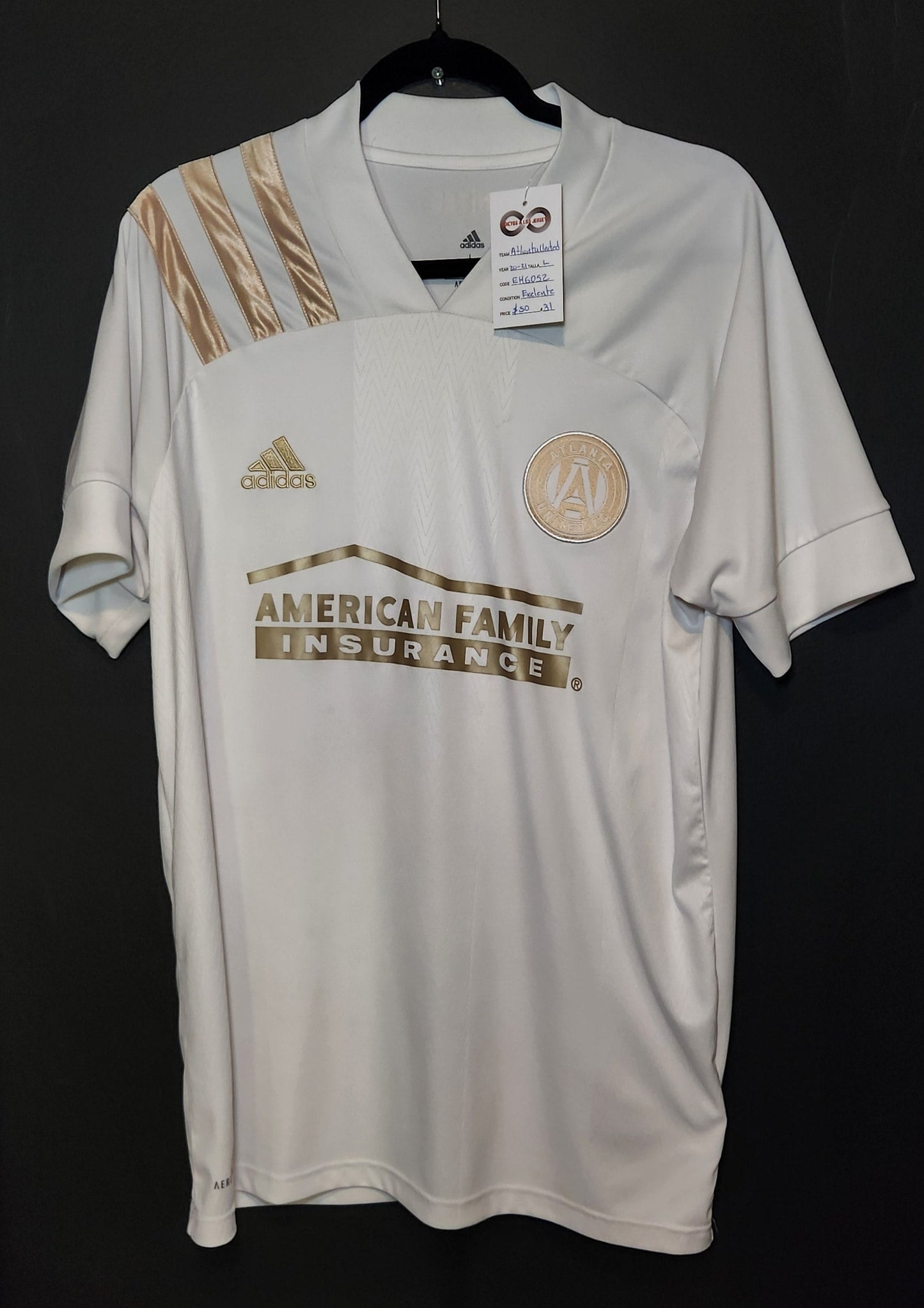 2020-21 Atlanta United Away Jersey / Large / Excellent