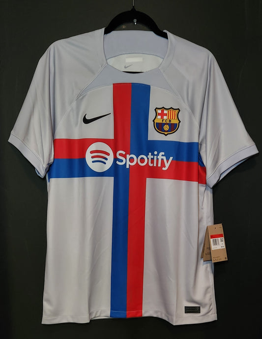 2022-23 FC Barcelona Away Jersey / Large / New