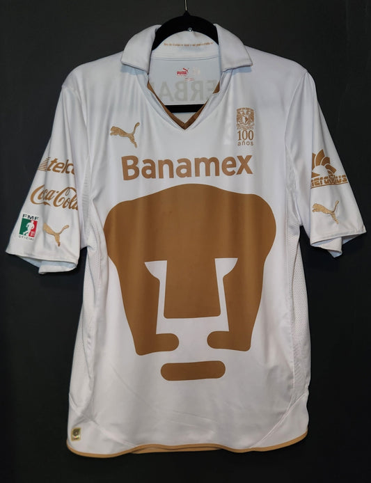 2010-11 Club Universidad Nacional Home Jersey / Large / Good