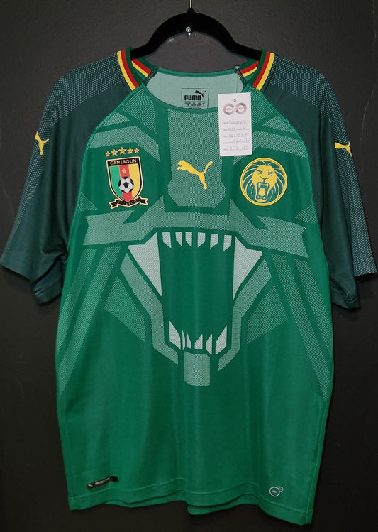 2017 Cameroon Home jersey / Large / Excellent