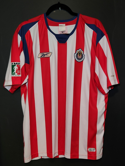 2004-05 C.D. Guadalajara Home Jersey / Large / Good