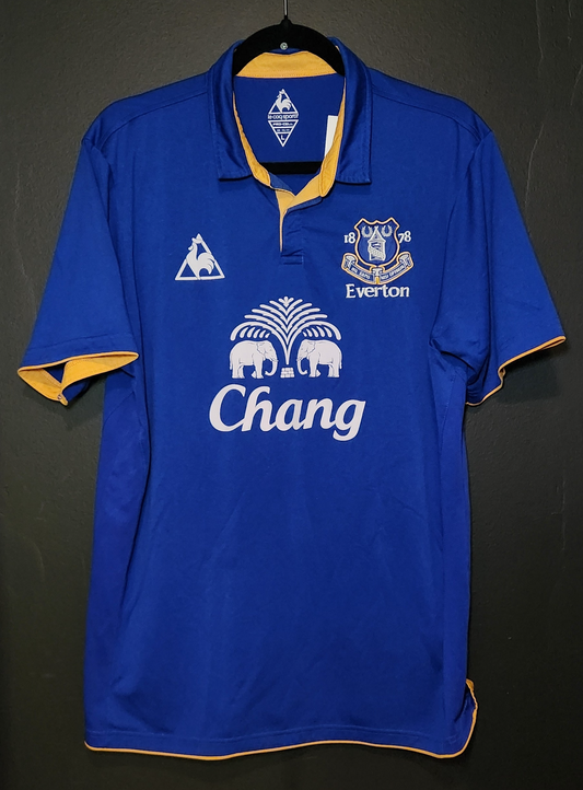 2011-12 Everton Home Jersey / Large / Excellent