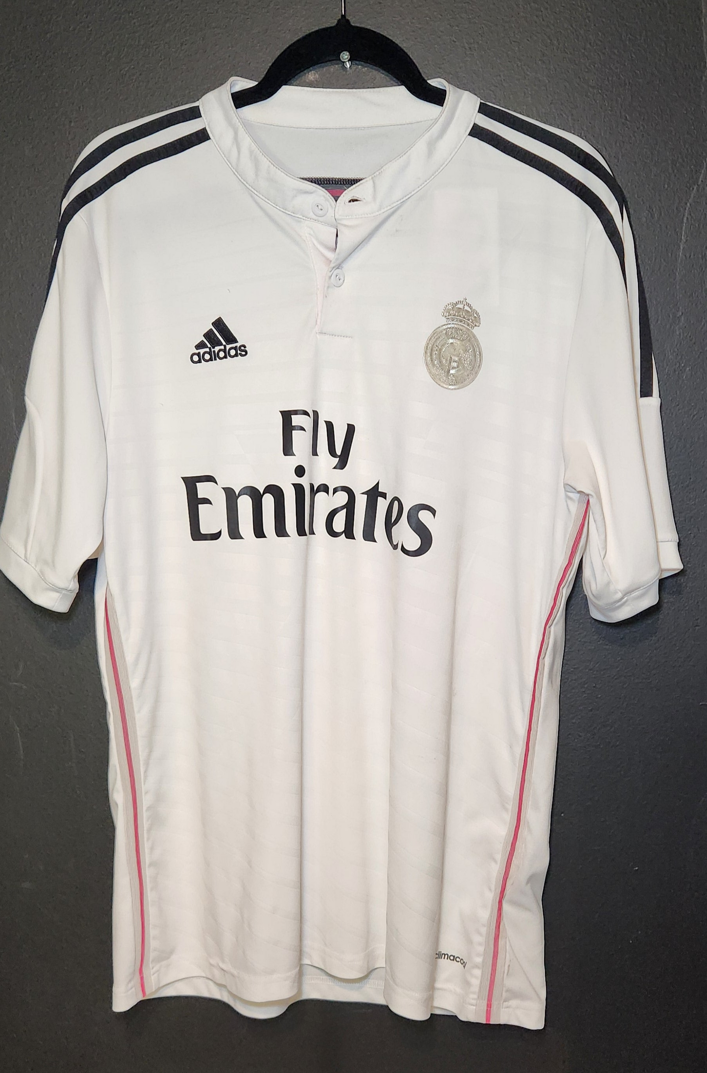 2014-15 Real Madrid Home Jersey / Large /  Good