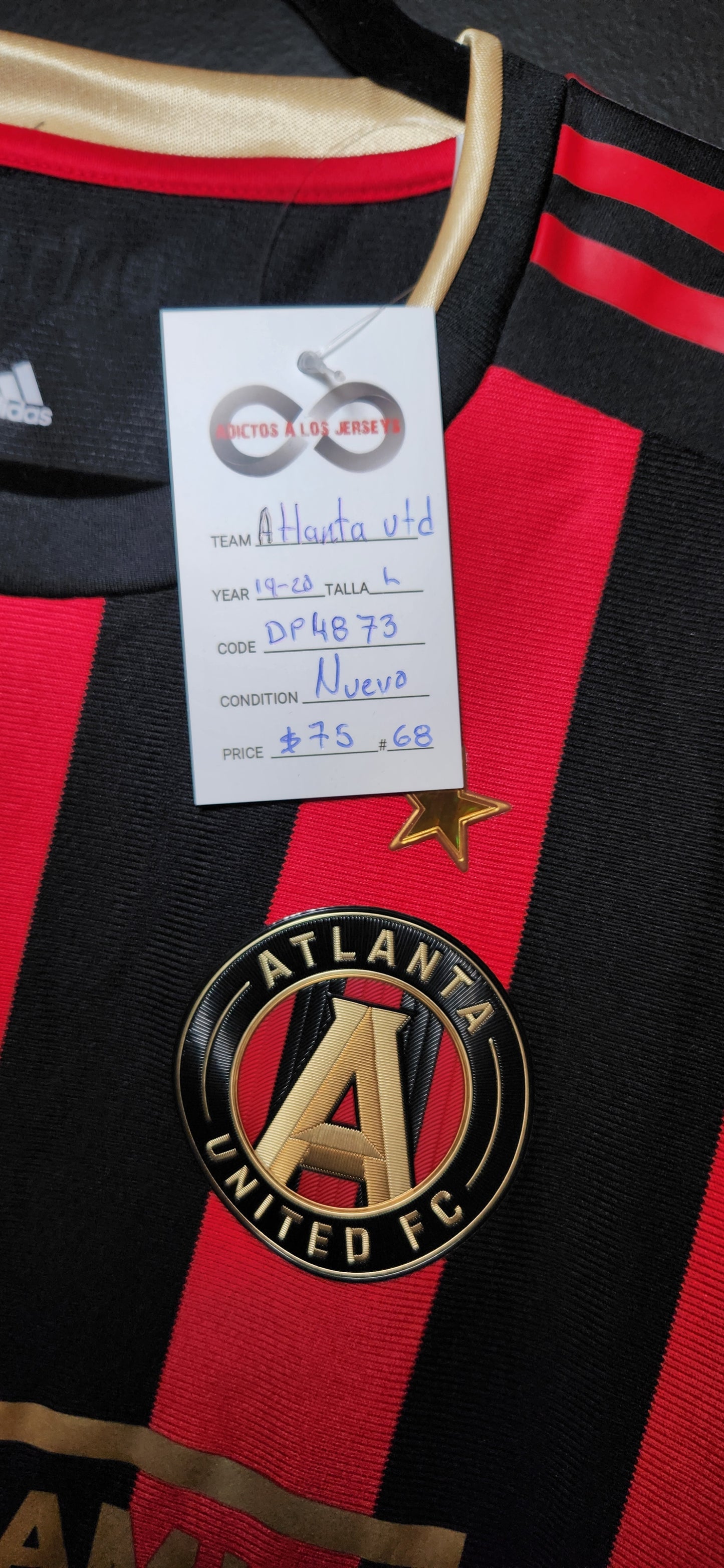 2019-20 Atlanta United Home Jersey / Large / New