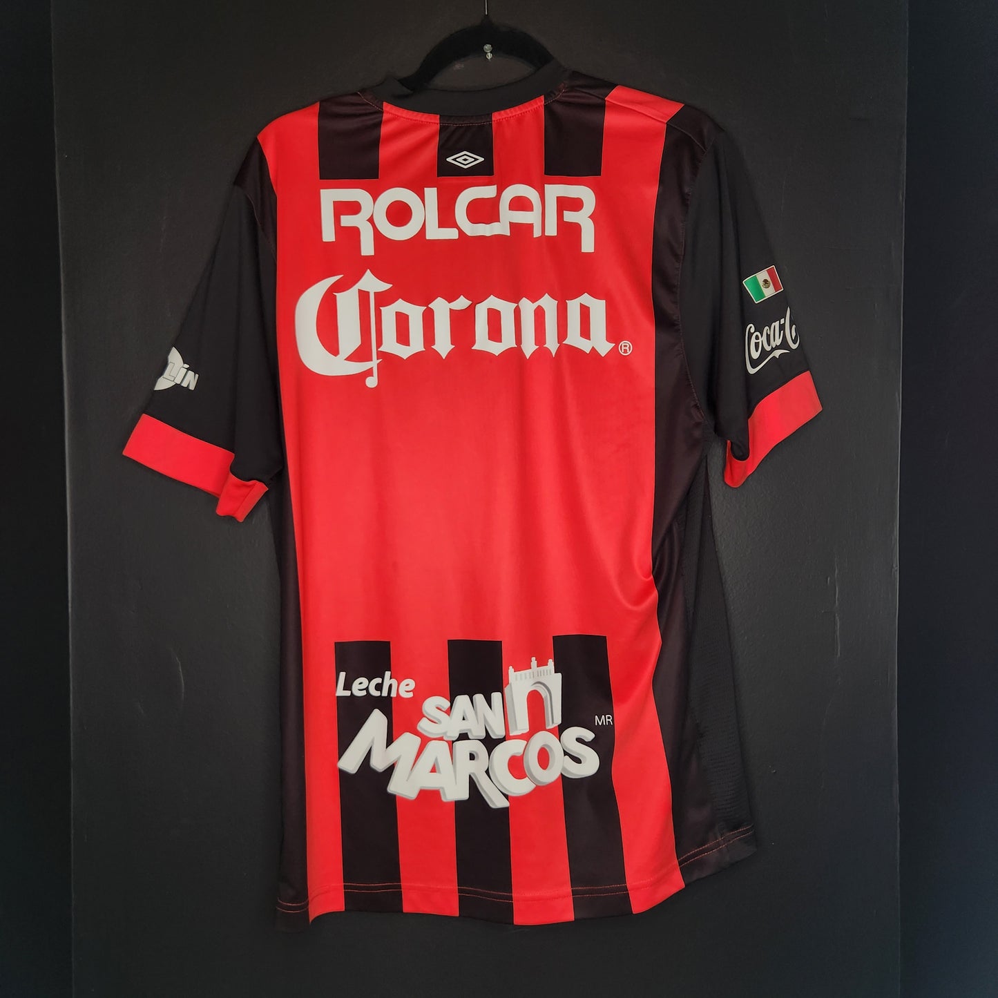 2014-15 Club Necaxa Home Jersey / Large / Good