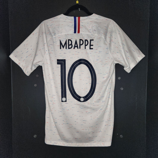 2018 France Kylian Mbappé 10 Away Jersey / Medium / Excellent