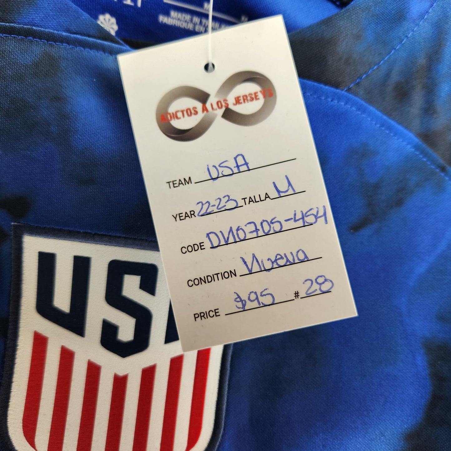 2022-23 USA Weston McKennie 8 Away Jersey / Medium / New